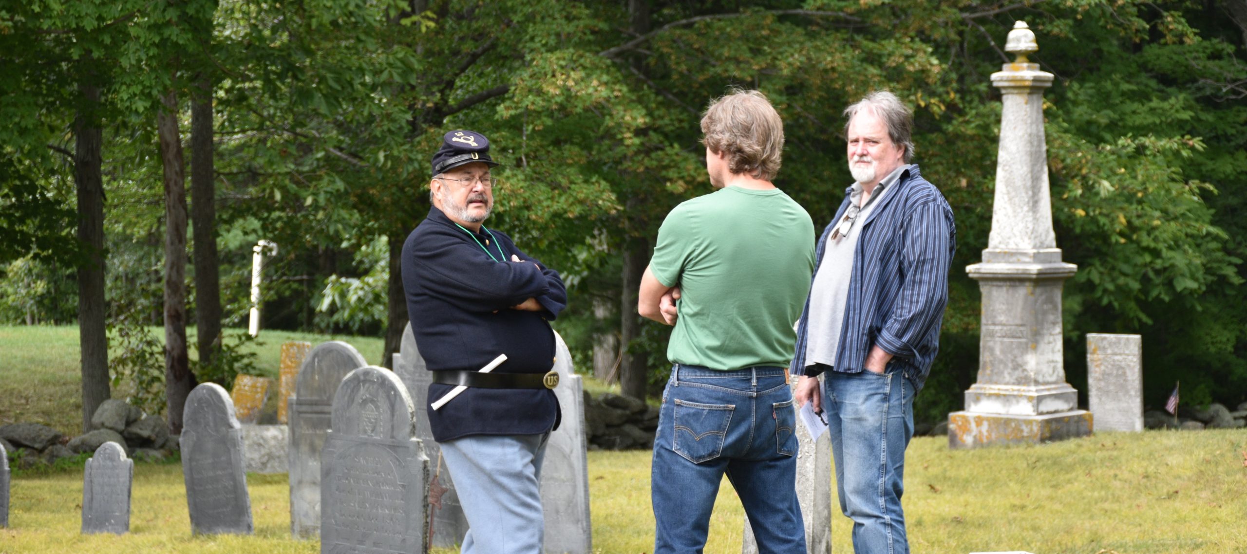 Common tour in Old Burial Ground