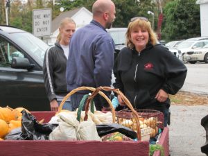 vendor at Ashby farmers market